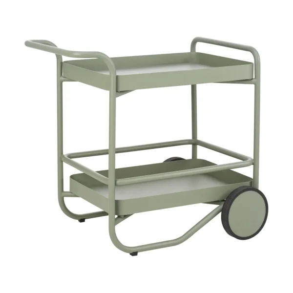 Brafab Trolley serving cart 88x59 cm Dusty green