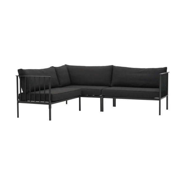 Brafab Upper corner sofa Black-teddy black
