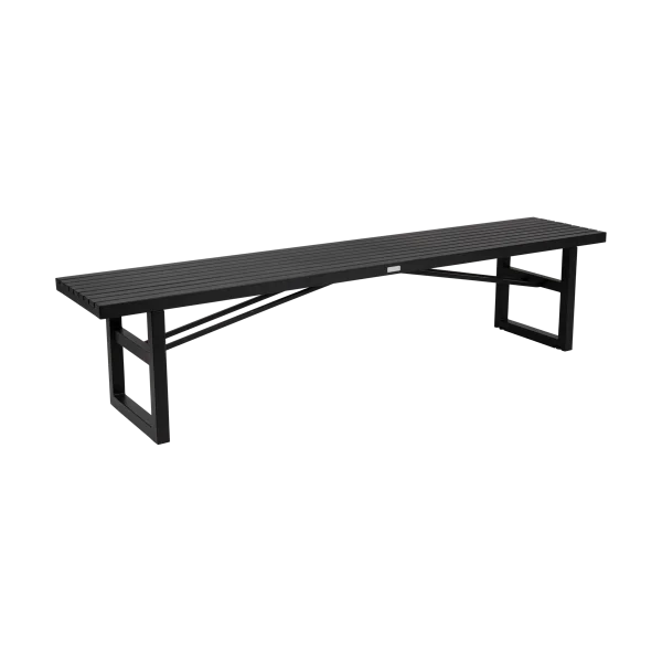 Brafab Vevi bench Black 200 cm