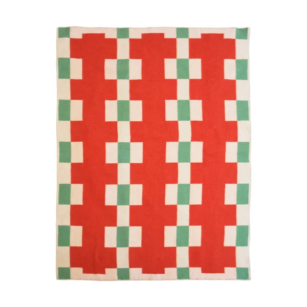Brita Sweden Marta blanket Red, 180x130 cm