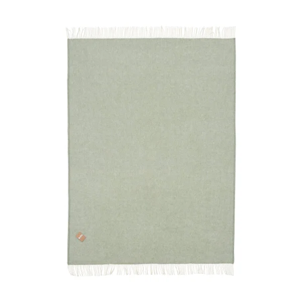 Brita Sweden Mono wool blanket 170x130 cm Moss