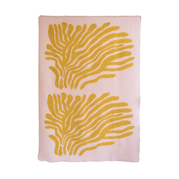Brita Sweden Pine blanket Pink, 180x130 cm