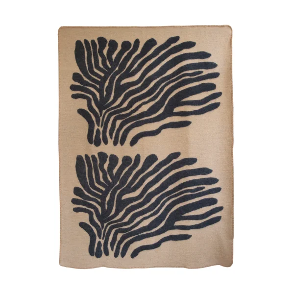 Brita Sweden Pine blanket Sand, 180x130 cm