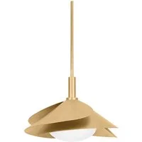 Brookhaven Pendant Light, Light, Medium, Brass - Andrew Martin