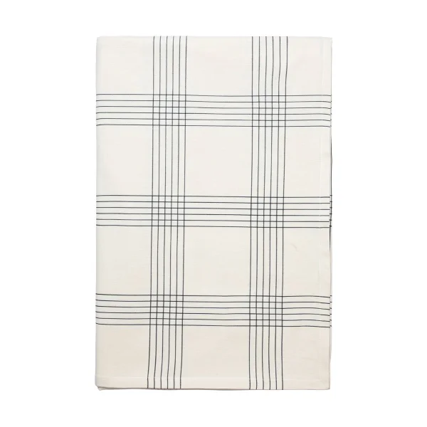 Broste Copenhagen Alice tablecloth 160x300 cm, Black-Natural