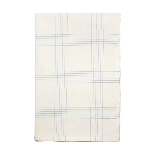 Broste Copenhagen Alice tablecloth 160x300 cm, Dusty blue-Natural