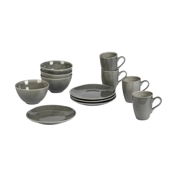 Broste Copenhagen Nordic Rain breakfast set 12 pieces