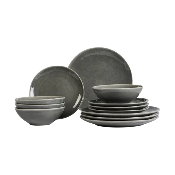 Broste Copenhagen Nordic Rain dinner set 12 pieces