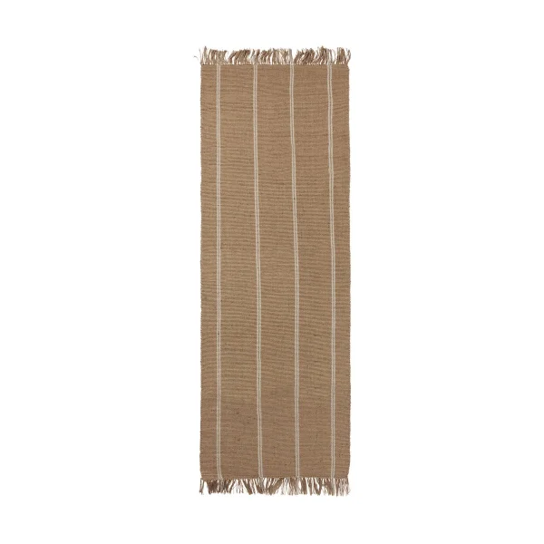 Broste Copenhagen Yuki runner rug White-natural, 70x200 cm