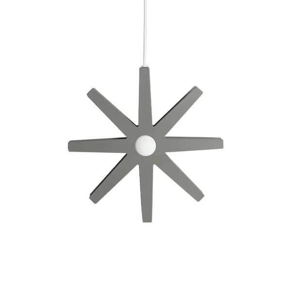 Bsweden Fling 33 pendant Light grey matte, white plastic cord