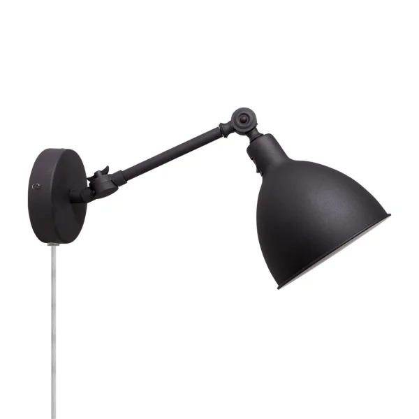 By Rydéns Bazar mini wall lamp Sand black