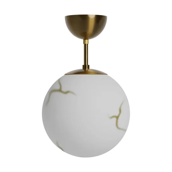 By Rydéns Bellagio pendant light Ø25 cm Brass-white