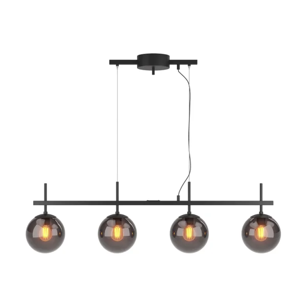 By Rydéns Boyle ceiling lamp Smoke gray