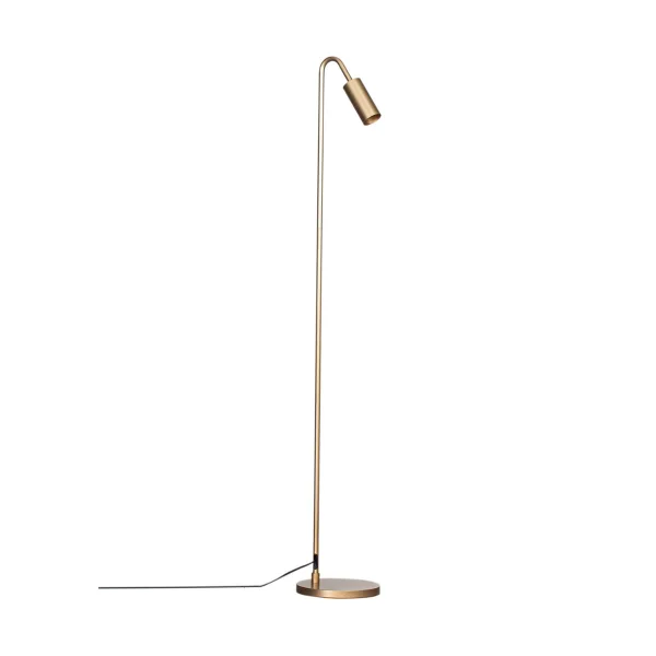 By Rydéns Curve Floor Lamp 146 cm Matte gold