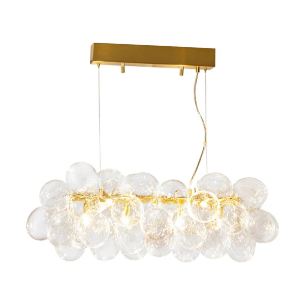 By Rydéns Gross Bar pendant lamp 80 cm Brass-clear