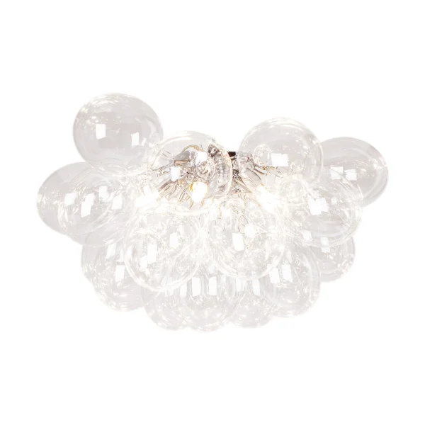 By Rydéns Gross ceiling lamp 20 glass balls Ø50 cm Clear