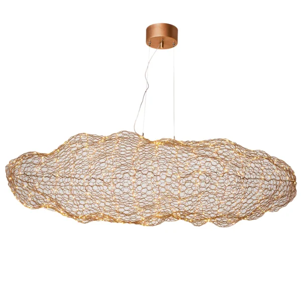 By Rydéns Hayden ceiling lamp Gold-coloured, 115 cm