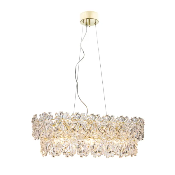 By Rydéns Lorraine Bar ceiling light 75 cm Brass-clear