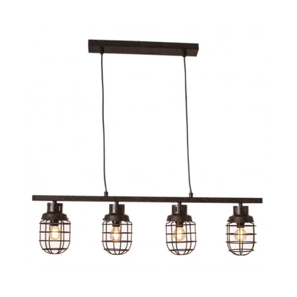 By Rydéns Miner ceiling lamp 80 cm Rust