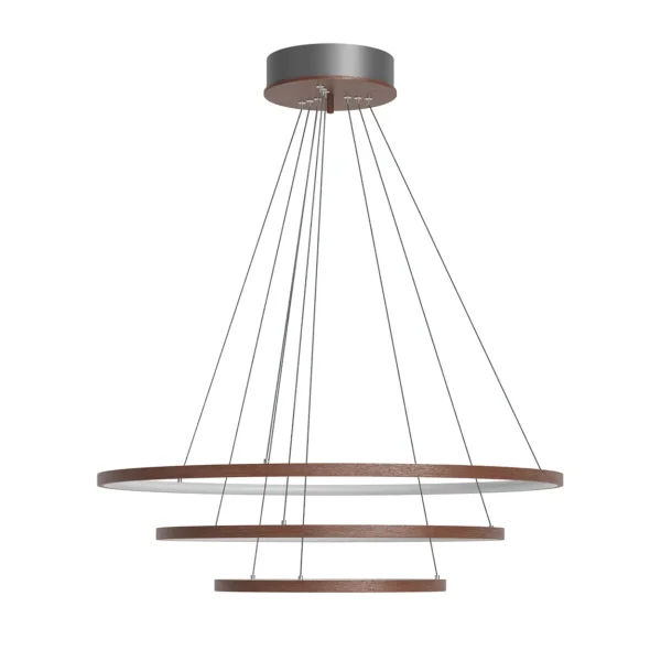 By Rydéns Trione ceiling light Ø80 cm Walnut
