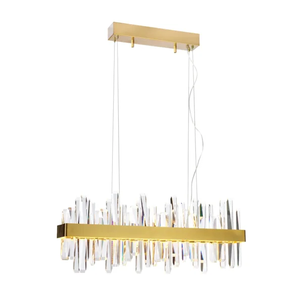 By Rydéns Triumph Bar ceiling light 80 cm Brass-clear