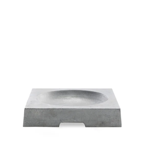 Byarums bruk Kvadrat birdbath Aluminum sand-casted