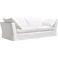 Cadogan Sofa in House Linen White, Sofa - Andrew Martin Cotton