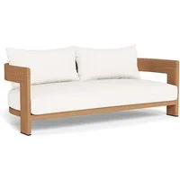 Caicos 2 Seater Sofa Teak, 2 Seater - Andrew Martin