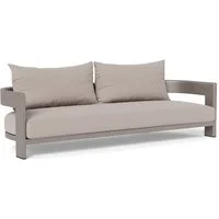 Caicos 3 Seater Sofa Taupe, Outdoor Sofa, 3 Seater - Andrew Martin