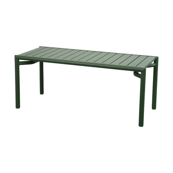 Cane-line Bliss coffee table/bench Dark green, 107x39x44 cm