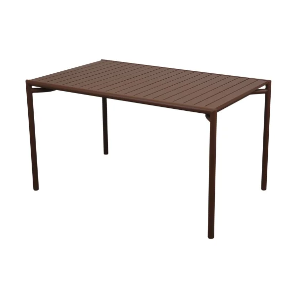 Cane-line Bliss dining table 81x133 cm Desert red
