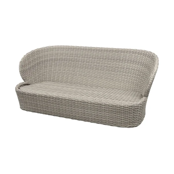 Cane-line Coast 2,5 seat sofa Sand (Flat Weave)