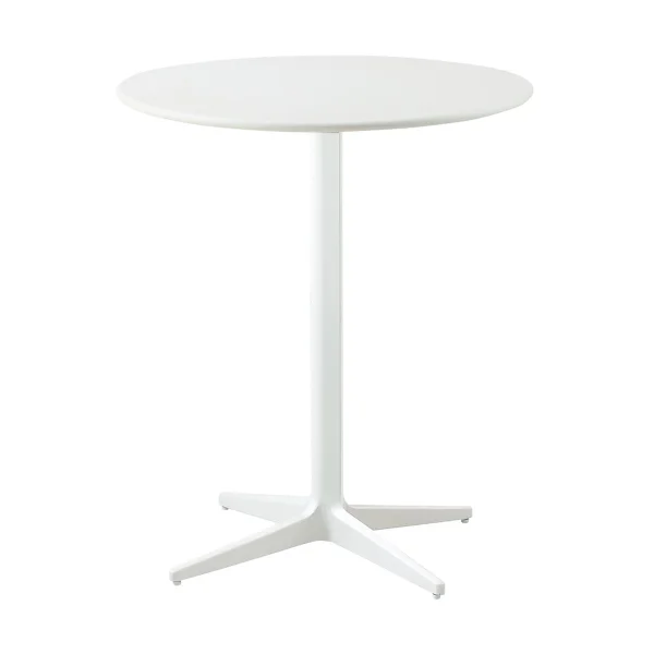 Cane-line Drop coffee table Ø60 cm White-white