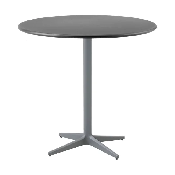 Cane-line Drop coffee table Ø80 cm Lava grey-light grey