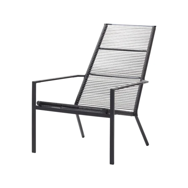 Cane-line Edge sun chair Anthracite