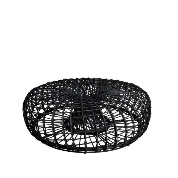 Cane-line Nest table/footstool Lava grey, large
