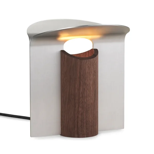Carl Hansen & Søn RF200 Petal table lamp, Oiled walnut-aluminium RF200 Petal table lamp, Oiled walnut-aluminium