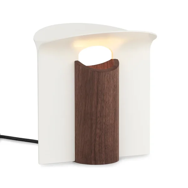 Carl Hansen & Søn RF200 Petal table lamp, Oiled walnut-white RF200 Petal table lamp, Oiled walnut-white
