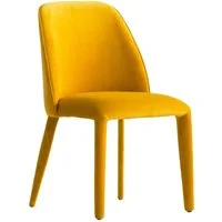Carmen, Chair, Ochre - Andrew Martin Velvet