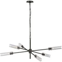 Casoria Radial Chandelier Bronze, Light - Andrew Martin