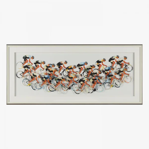 Chasing the Finish Line Framed Art