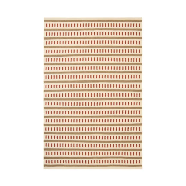 Chhatwal & Jonsson Ladakh wool rug Off white-beige-rust, 180x270 cm