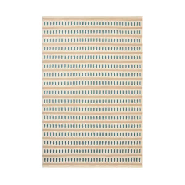 Chhatwal & Jonsson Ladakh wool rug Off white-l. beige-heaven blue, 230x320 cm