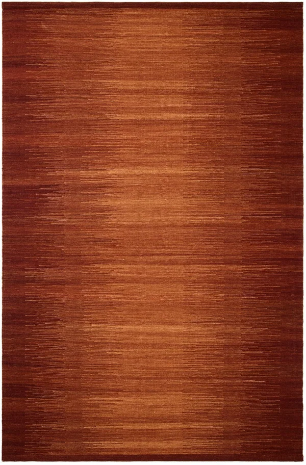 Chhatwal & Jonsson Tapti wool rug Rust, 230x320 cm