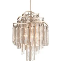 Chimera Pendant Light, Light, Small, Silver - Andrew Martin