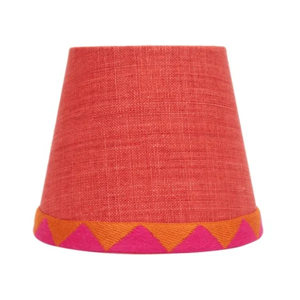 Christopher Farr Cloth | 6" Soprano Circus Lampshade | Coral