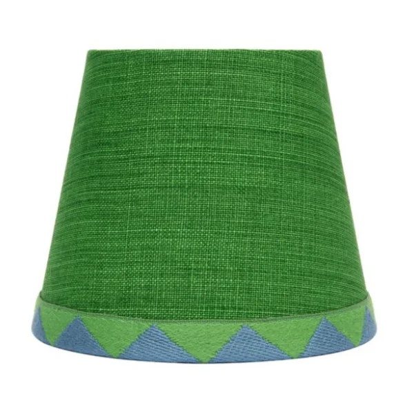 Christopher Farr Cloth | 6" Soprano Circus Lampshade | Green