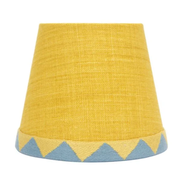 Christopher Farr Cloth | 6" Soprano Circus Lampshade | Lemon