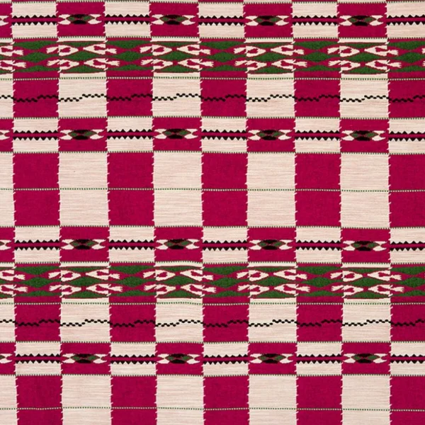 Christopher Farr Cloth | Kit Kemp | Chubby Check | Hot Pink