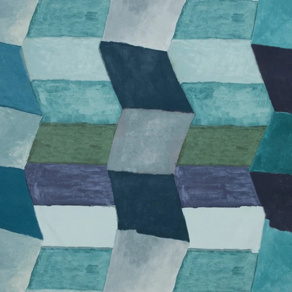 Christopher Farr Cloth | Kit Kemp | Zig Zag | Indigo